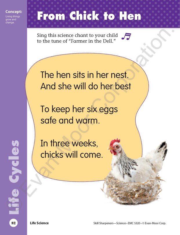 Sample content 2_Skill Sharpeners: Science, Kindergarten Workbook