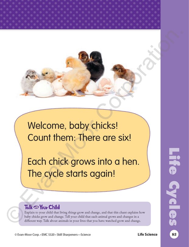 Sample content 3_Skill Sharpeners: Science, Kindergarten Workbook