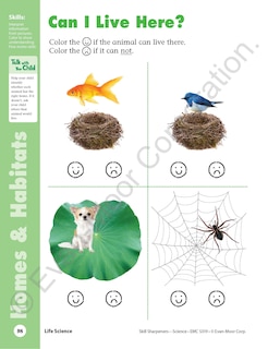 Sample content 4_Skill Sharpeners: Science, PreK Workbook