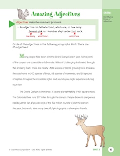 Sample content 5_Skill Sharpeners: Spell & Write, Grade 6 Workbook