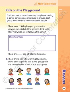 Sample content 4_Skill Sharpeners: STEAM, Grade 1 Workbook