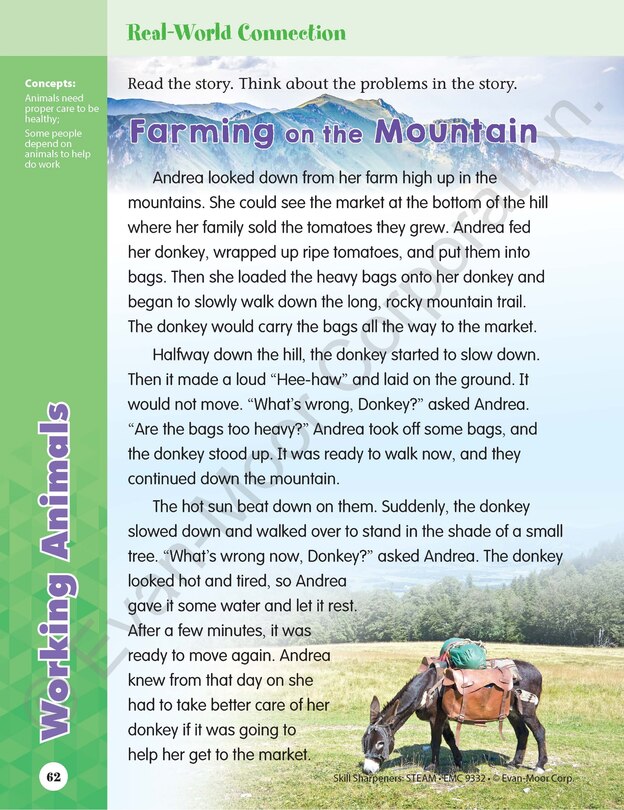Sample content 2_Skill Sharpeners: STEAM, Grade 2 Workbook
