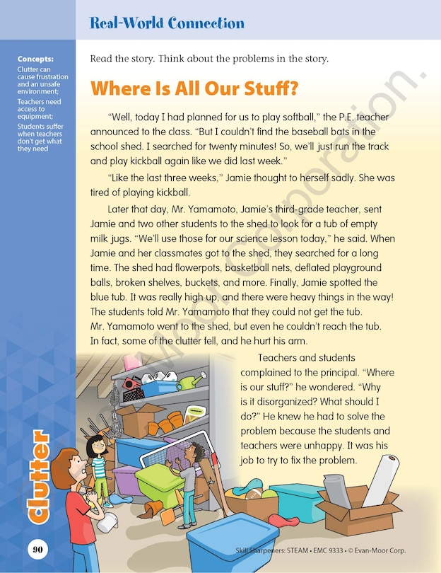 Sample content 2_Skill Sharpeners: STEAM, Grade 3 Workbook
