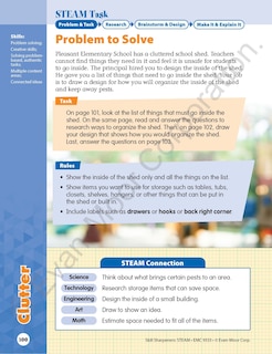 Sample content 5_Skill Sharpeners: STEAM, Grade 3 Workbook