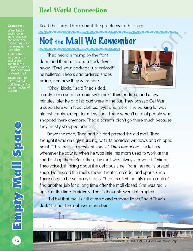Sample content 2_Skill Sharpeners: STEAM, Grade 4 Workbook