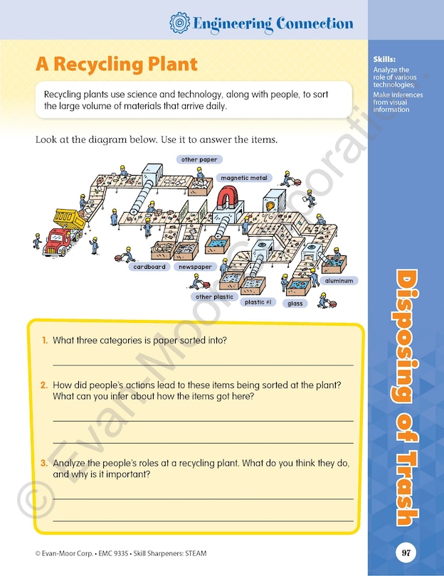 Sample content 5_Skill Sharpeners: STEAM, Grade 5 Workbook
