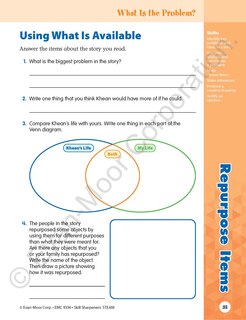 Sample content 3_Skill Sharpeners: STEAM, Grade 6 Workbook
