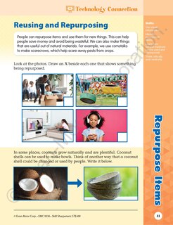 Sample content 5_Skill Sharpeners: STEAM, Grade 6 Workbook