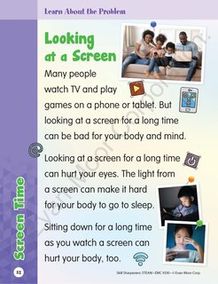 Sample content 4_Skill Sharpeners: STEAM, Kindergarten Workbook