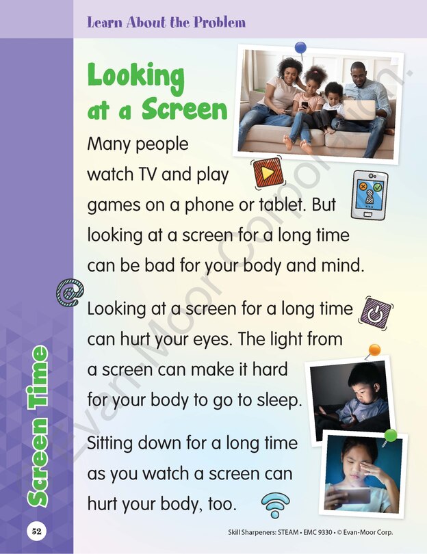 Sample content 4_Skill Sharpeners: STEAM, Kindergarten Workbook