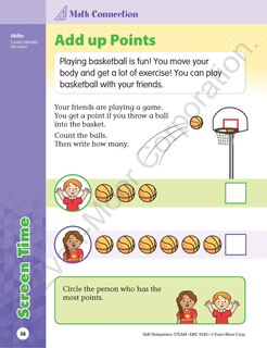 Sample content 5_Skill Sharpeners: STEAM, Kindergarten Workbook