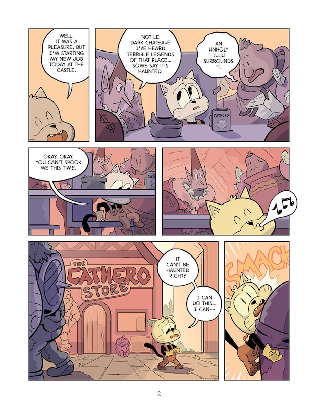 Aperçu du contenu 4_Skull Cat (book One): Skull Cat And The Curious Castle