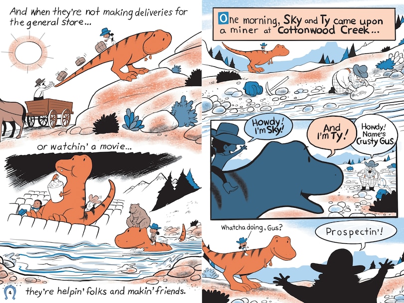 Aper&ccedil;u du contenu 4_Sky & Ty 2: Dinomite!