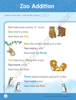 Sample content 2_Smart Start: Math Stories and Activities, Grade K