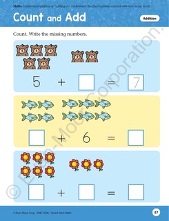 Sample content 5_Smart Start: Math Stories and Activities, Grade K
