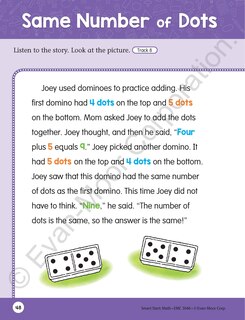 Aperçu du contenu_Smart Start: Math Stories and Activities, Grade 1 Workbook
