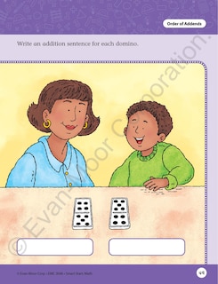 Aperçu du contenu 2_Smart Start: Math Stories and Activities, Grade 1 Workbook