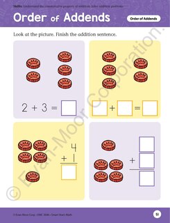 Aperçu du contenu 3_Smart Start: Math Stories and Activities, Grade 1 Workbook