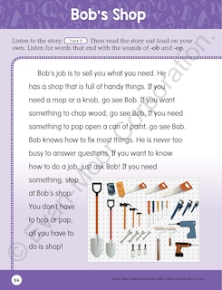 Sample content 2_Smart Start: Read & Write, Grade 1