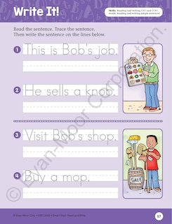 Sample content 5_Smart Start: Read & Write, Grade 1