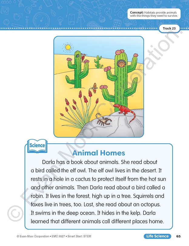 Sample content 3_Smart Start Stem, Grade 1