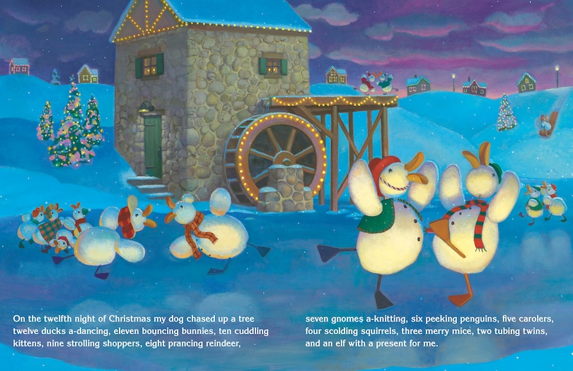 Aper&ccedil;u du contenu_Snowmen's Twelve Nights of Christmas