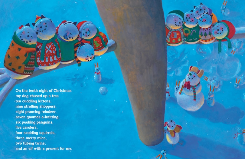 Aper&ccedil;u du contenu 3_Snowmen's Twelve Nights of Christmas