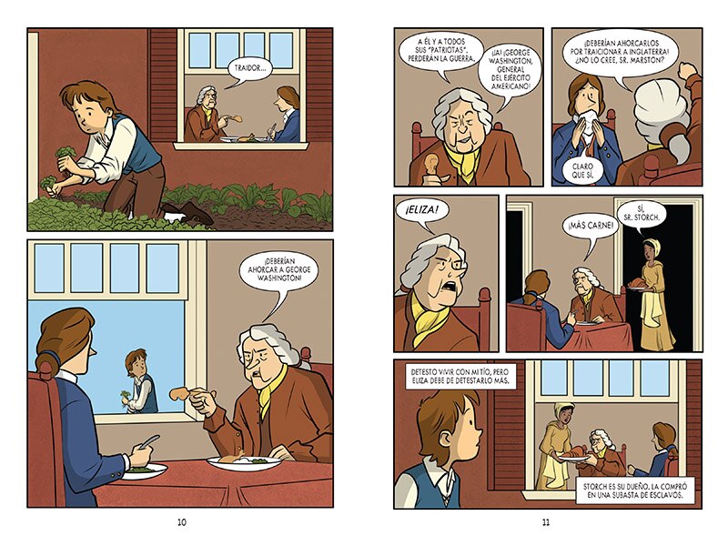 Aper&ccedil;u du contenu_Sobreviv&iacute; la Guerra de Independencia de Estados Unidos, 1776 (Graphix) (I Survived the American Revolution, 1776)