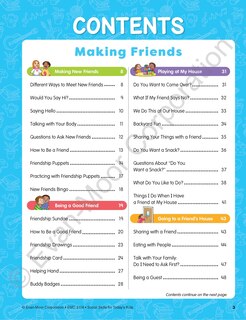 Sample content_Social Skills Activities for Today's Kids, Age 6 - 7 Workbook