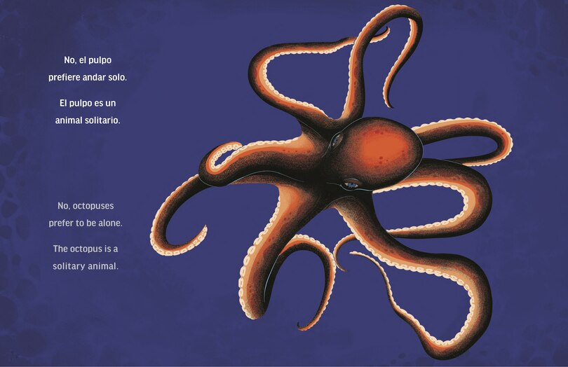 Sample content 3_Solitary Animals: Introverts of the Wild/Animales solitarios: Los introvertidos de la naturaleza(Bilingual English-Spanish Edition)