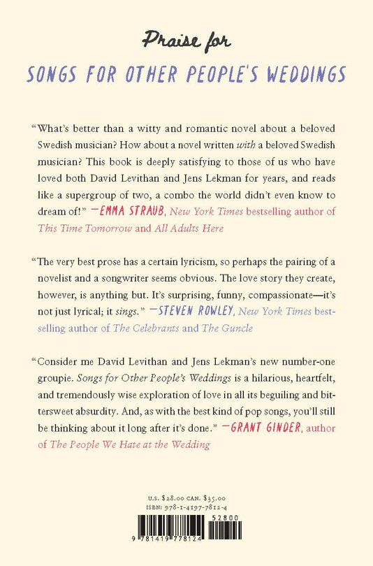 Sample content_Songs for Other People's Weddings