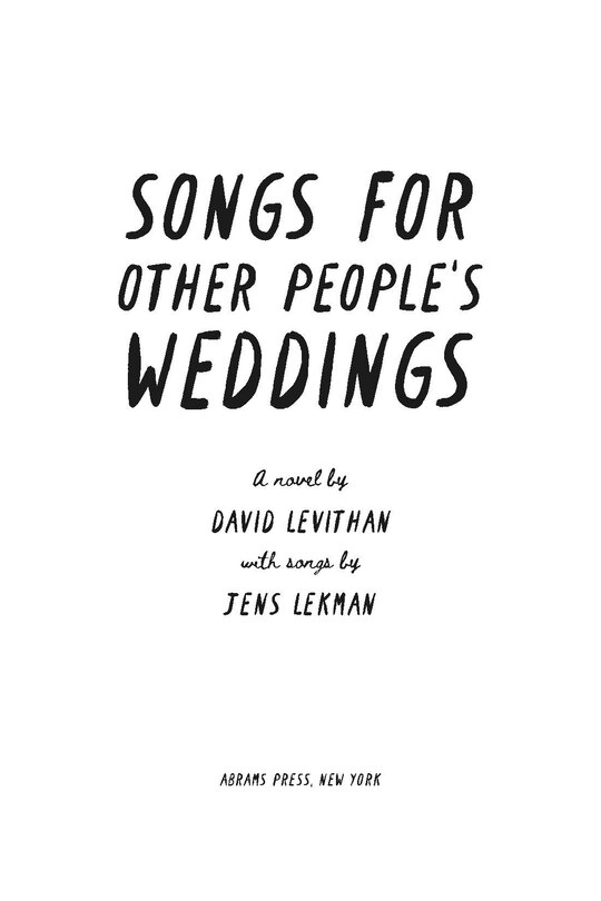 Sample content 3_Songs for Other People's Weddings
