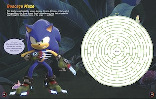 Aper&ccedil;u du contenu_Sonic Prime Sticker & Activity Book