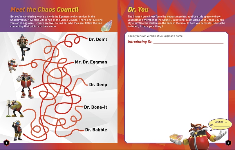 Aper&ccedil;u du contenu 3_Sonic Prime Sticker & Activity Book