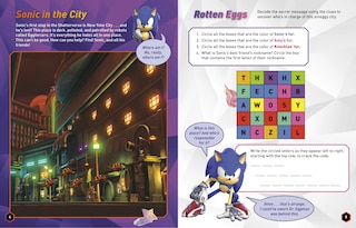 Aper&ccedil;u du contenu 4_Sonic Prime Sticker & Activity Book