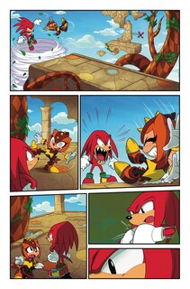 Aper&ccedil;u du contenu 3_Sonic the Hedgehog: Knuckles Anniversary Special