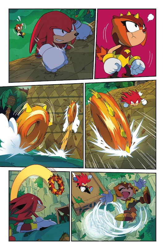 Aper&ccedil;u du contenu 4_Sonic the Hedgehog: Knuckles Anniversary Special