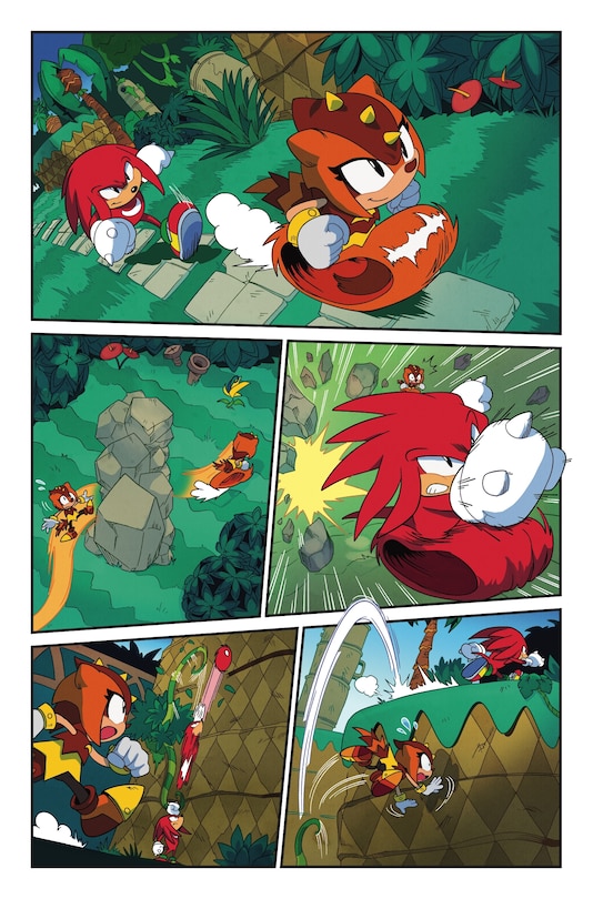 Aper&ccedil;u du contenu 5_Sonic the Hedgehog: Knuckles Anniversary Special
