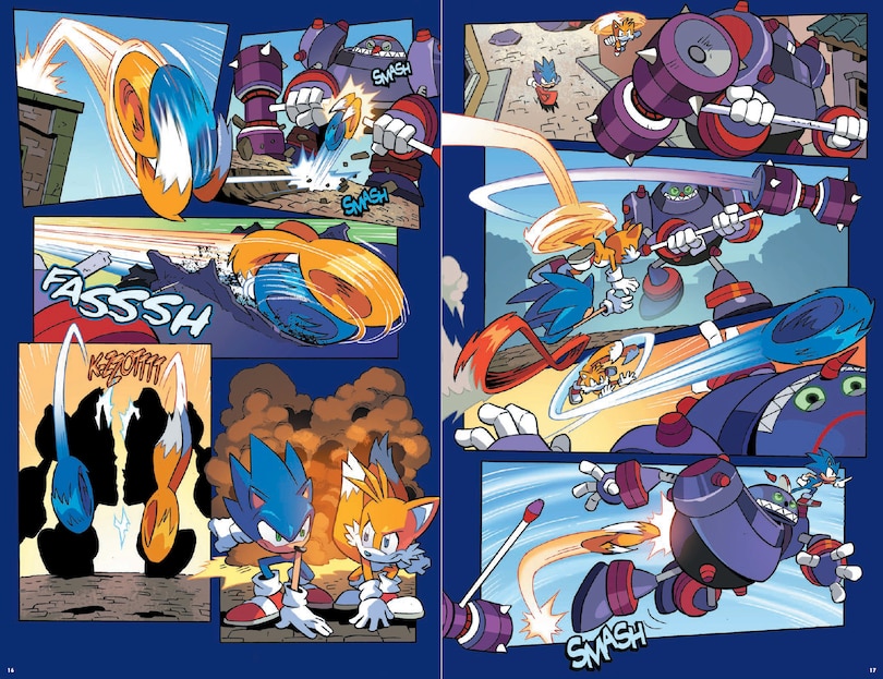 Sample content_Sonic the Hedgehog: On The Go, Vol. 1