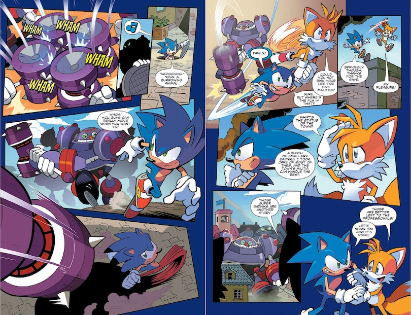 Sample content 2_Sonic the Hedgehog: On The Go, Vol. 1