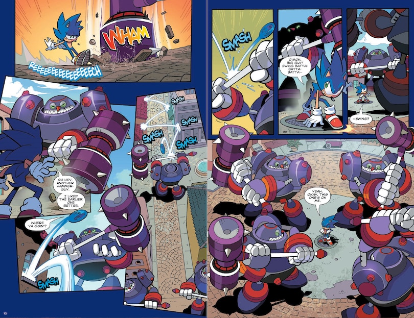 Sample content 3_Sonic the Hedgehog: On The Go, Vol. 1