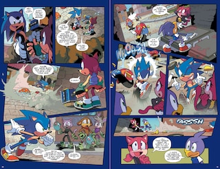 Sample content 4_Sonic the Hedgehog: On The Go, Vol. 1