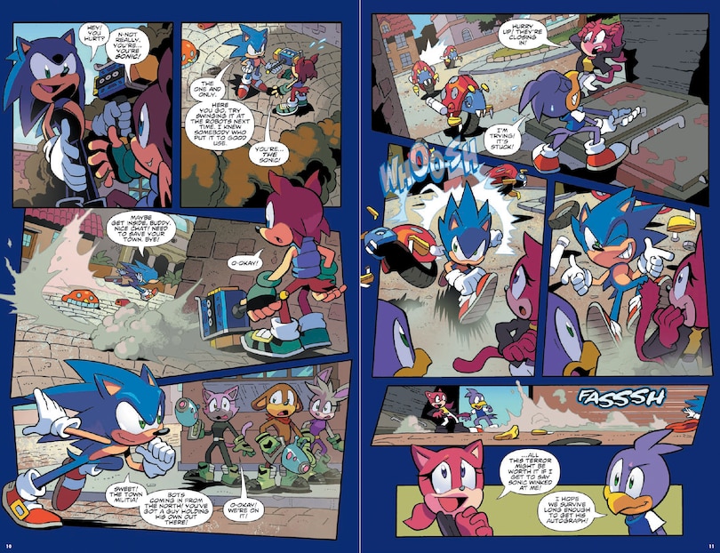 Sample content 4_Sonic the Hedgehog: On The Go, Vol. 1