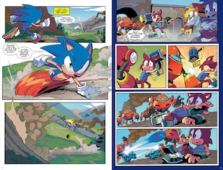 Sample content 5_Sonic the Hedgehog: On The Go, Vol. 1