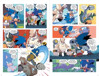 Aperçu du contenu 2_Sonic the Hedgehog: On The Go, Vol. 2