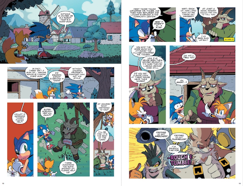 Aperçu du contenu 3_Sonic the Hedgehog: On The Go, Vol. 2