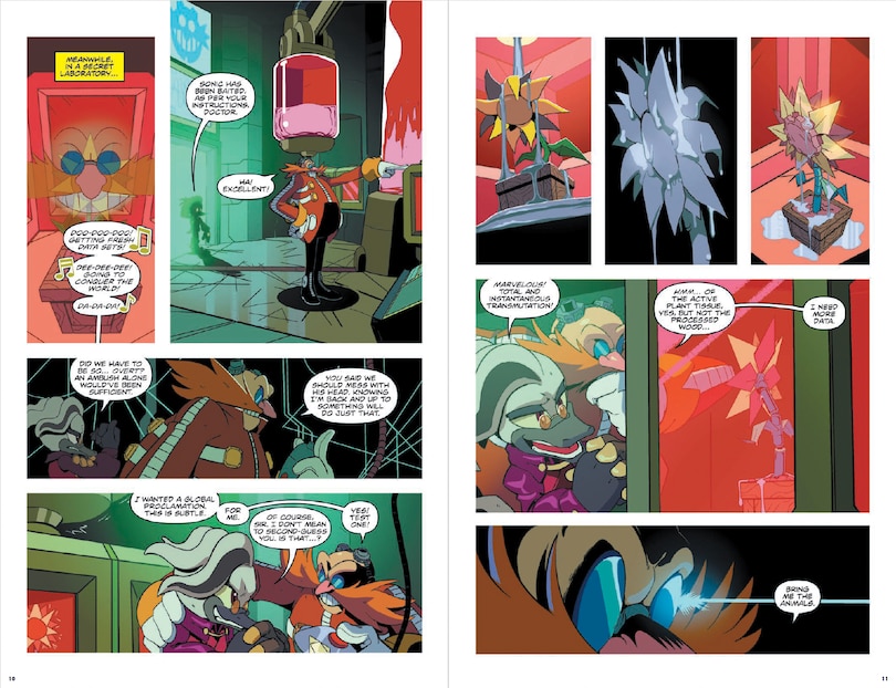 Aperçu du contenu 4_Sonic the Hedgehog: On The Go, Vol. 2