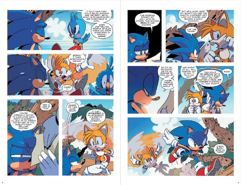 Aperçu du contenu 5_Sonic the Hedgehog: On The Go, Vol. 2