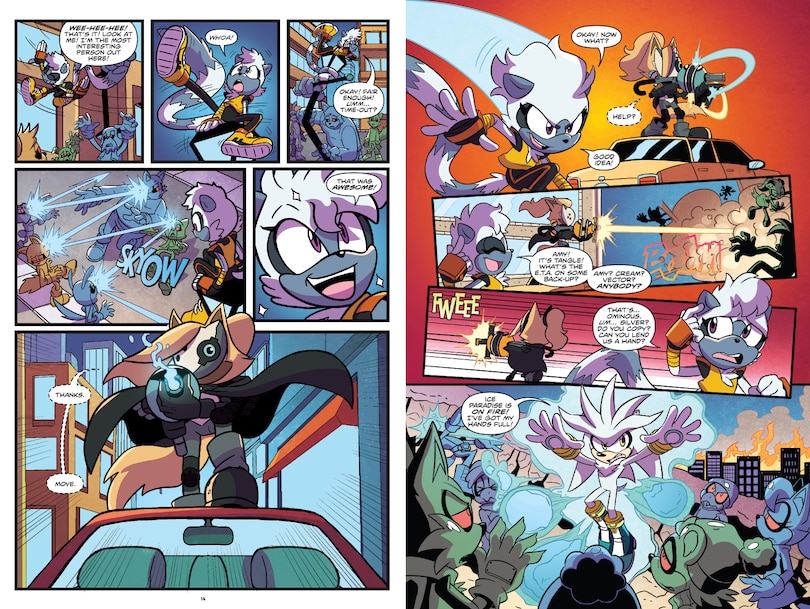 Sample content_Sonic the Hedgehog: On The Go, Vol. 3