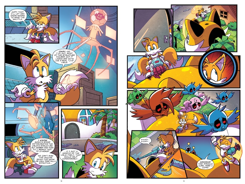 Sample content 3_Sonic the Hedgehog: On The Go, Vol. 3